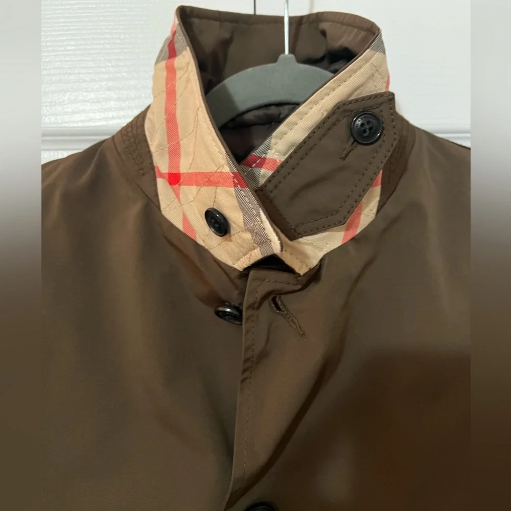 SOLD OFF POSHMARK 
Burberry Tunbridge Waterproof Coat with removable Down Vest - Picture 13 of 13